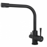 Смеситель Kaiser Merkur 26044-12 Black SandBeige черный мрамор под фильтр для кухни